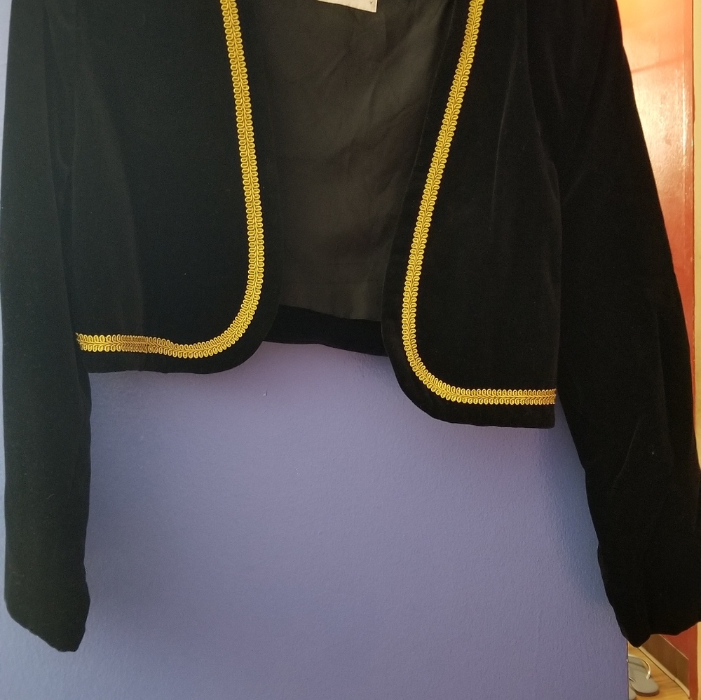velvet jacket
